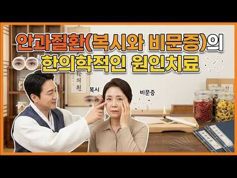 눈 건강, 한의학 의학 관점에서 보는 몸속 장기 연관성