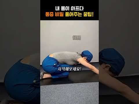 의학: 등, 엉덩이 통증 완화하는 자세 교정 스트레칭