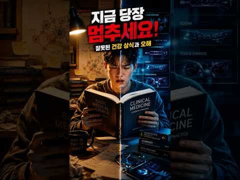 의학 팩트체크: 잘못 알려진 건강 상식과 오해 바로잡기