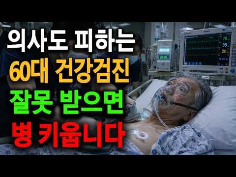 60대 이후 필수 의학 건강검진 5가지: 뇌 MRA, 초음파 중요성
