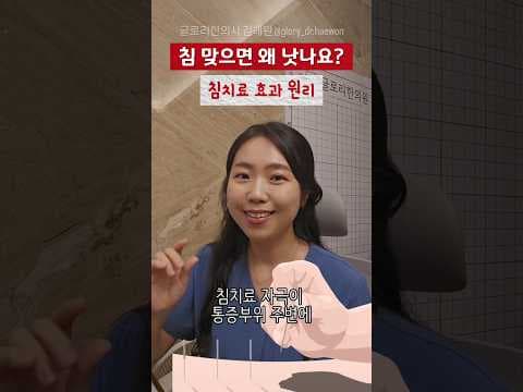 침 치료의 의학적 원리: adenosine, endorphins 통한 통증 완화 효과