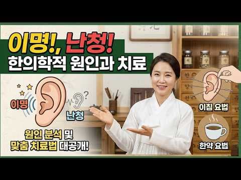 이명 한의학, 근본 원인 의학적으로 파헤쳐 해답 찾아봐요